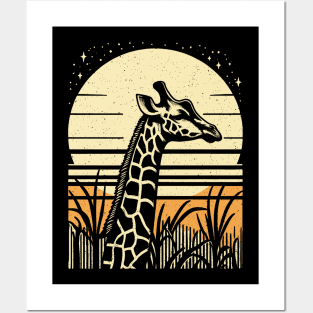 Giraffe Posters and Art